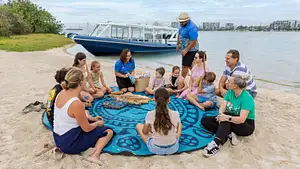2.5 Hour Cruise with Culture Jellurgal Walkabout Tour