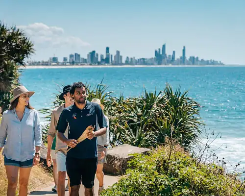 Jellurgal Aboriginal Cultural Centre + Burleigh Heads National Park Unlimited Hop-on Hop-off Day Pass