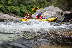 Te Awa Kairangi/Hutt River River Grade 3 Wilderness Rafting