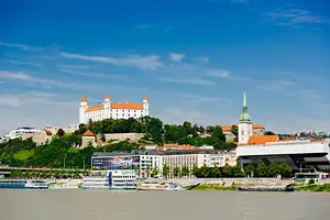 Bratislava day trip by bus and boat from Vienna